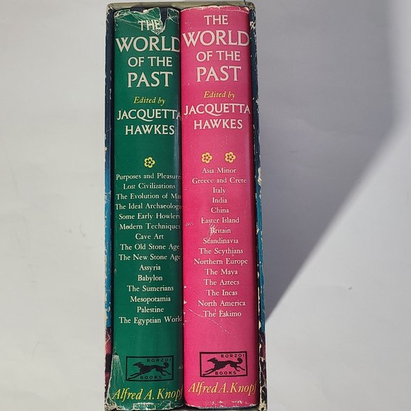 The World Of Past Jacquetta Hawkes 1963 Limited Hardcover Books w/ Slip Cover - Picture 5 of 11